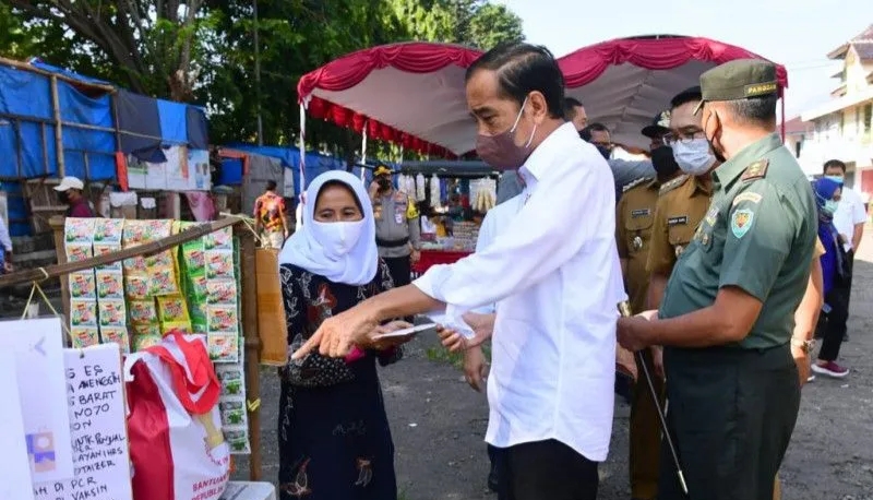 Presiden Jokowi Berpesan Agar Gunakan Bansos Untuk Modal Usaha