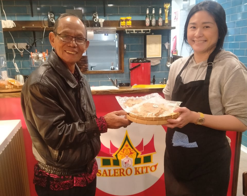Ketua PWI Jambi Hampiri Rumah Makan Padang Salero Kito di Australia