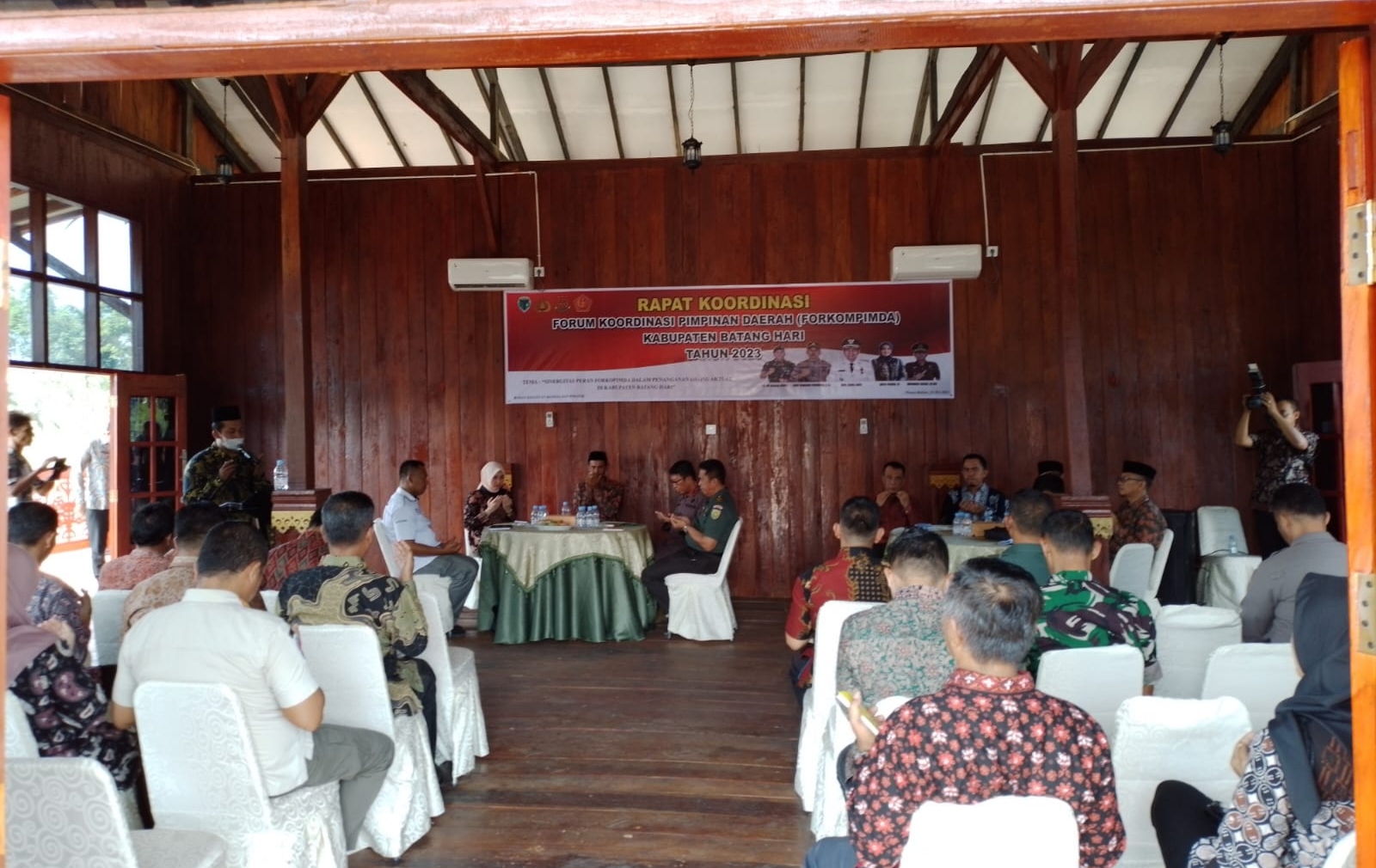 Rapat Koordinasi Forkopimda Kabupaten Batang Hari Tahun 2023