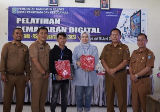 Pelatihan pemasaran digital,Potensi buat kemajuan objek Wisata di Kabupaten Kerinci