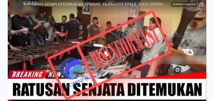 Hoaks! Ratusan Senjata Api Ditemukan di Ponpes Al-Zaytun