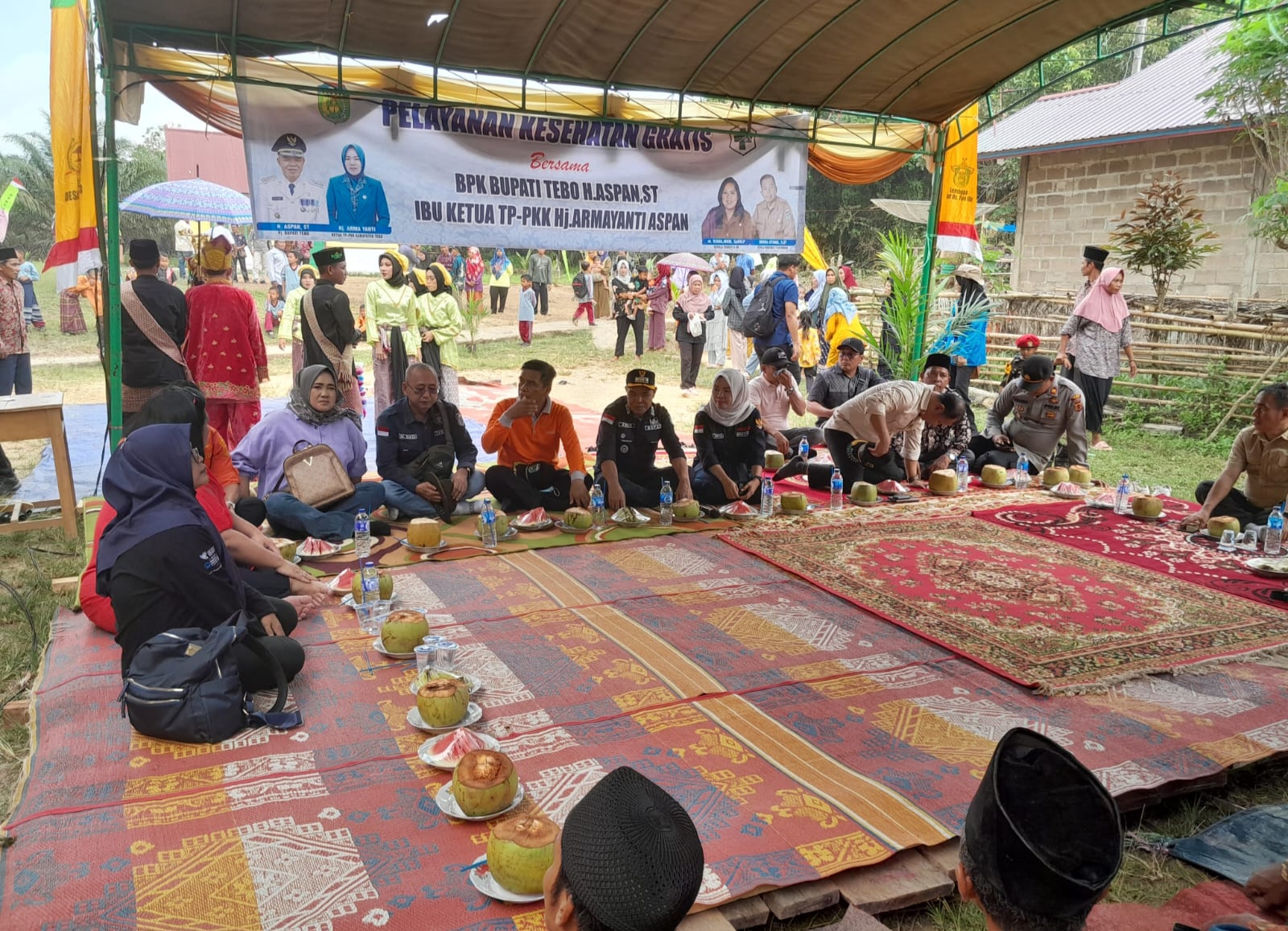 Pj. Bupati Aspan Kunker ke Dusun Lancar Tiang