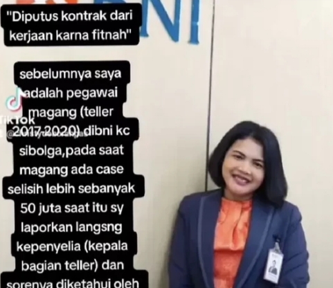 Debora Pasaribu, Pegawai BNI Yang Tiba-Tiba Diputus Kontrak Saat Sedang Cuti Melahirkan