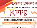 Perekrutan Petugas KPPS di Mulai 11 Desember 2023
