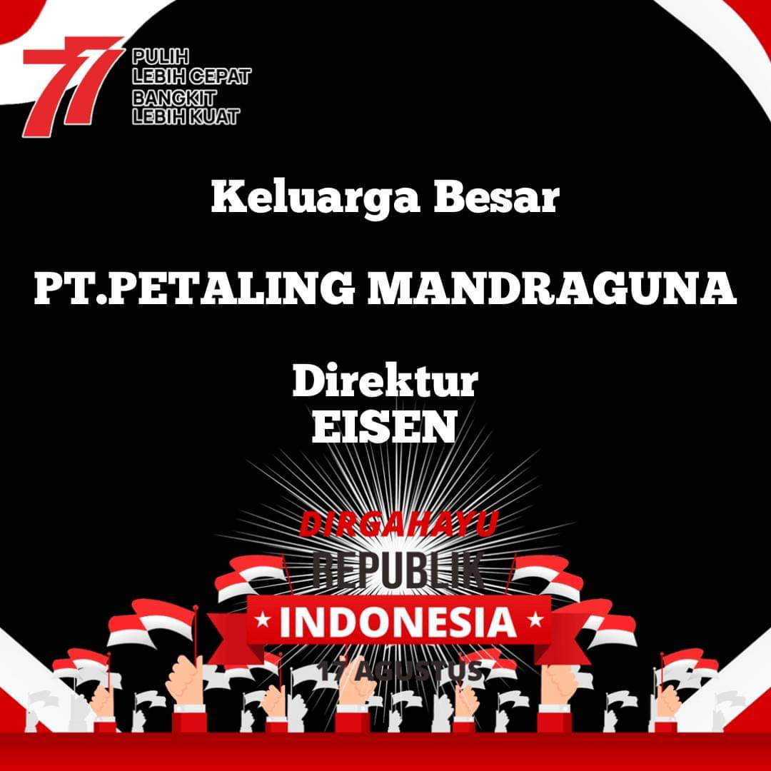 Dirgahayu Republik Indonesia Ke-77