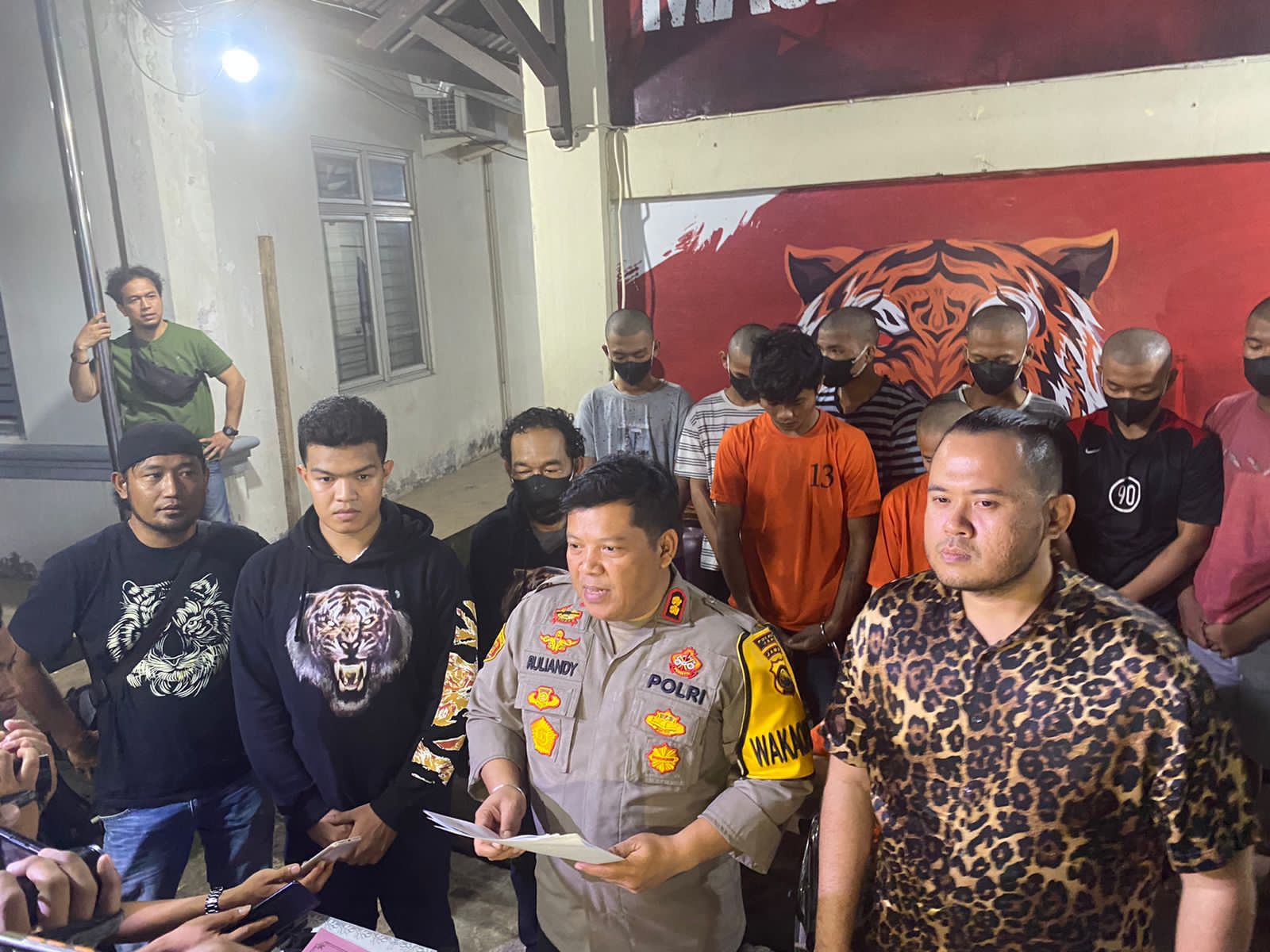 Tim Macan Polresta Jambi Tangkap Puluhan Anggota Geng Motor