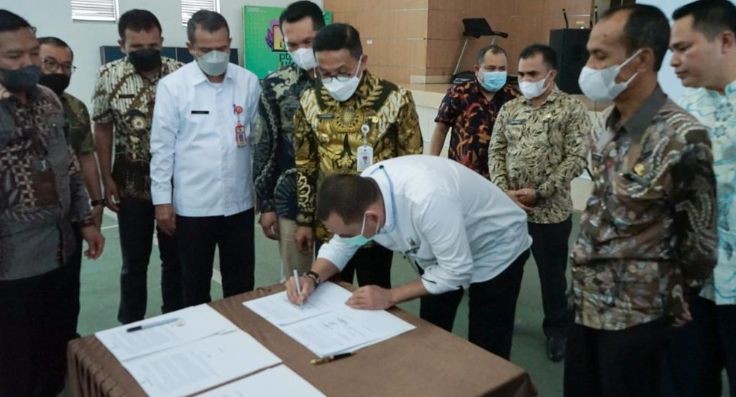 Pemanfaatan Jalan Tol Trans Sumatera, 4 Kepala Daerah Kunjungi PTPN VI