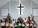 HKBP Jambi Berbagi Bingkisan Natal Kepada Keluarga Pra Sejahtera