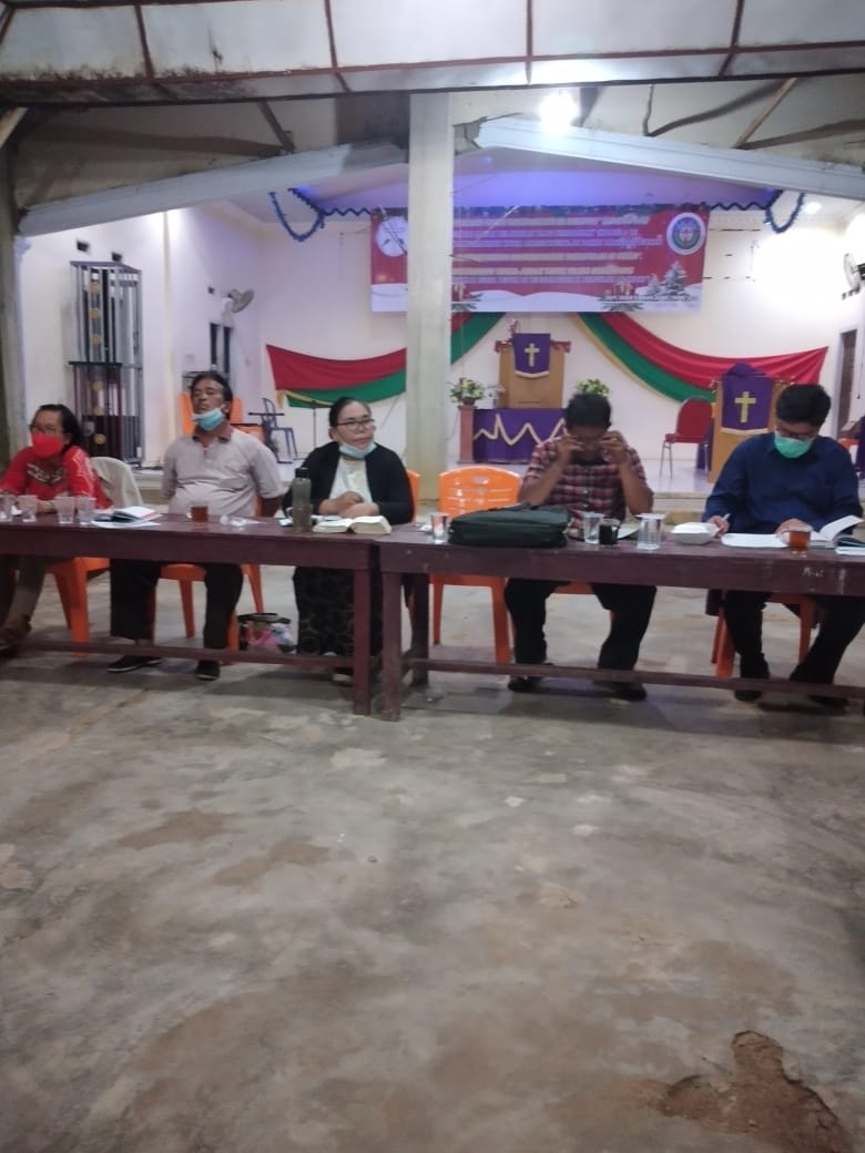 Rapat Panitia Penggalangan Dana Pembangunan GKPS Tanah Kanaan Jambi