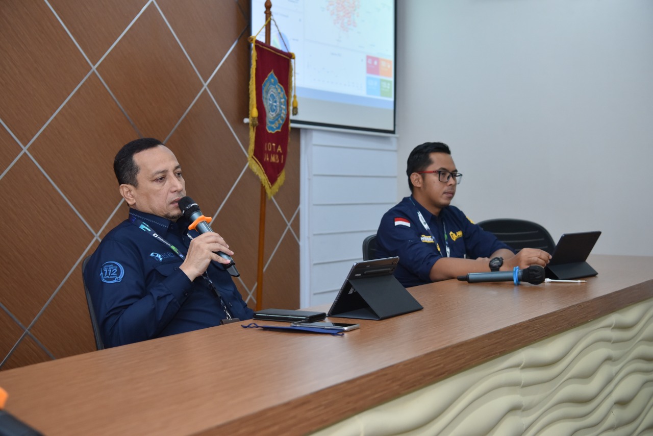 Diskominfo Kota Jambi Gelar Monev Implementasi SP4NLAPOR dan SIKESAL