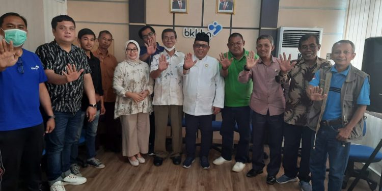 PWI Provinsi Jambi Audiensi Bersama BKKBN Provinsi Jambi