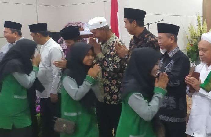 Bupati, Wabup Serta Kemenag Melepas 60 Khafilah Menuju Koa Sungai Penuh