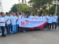 Menteri Koperasi Dan UMKM Teten Masduki Ikuti Jalan Santai Launching HPN 2024 Di Monas