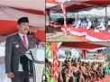 Pj. Bupati Kerinci, Asraf mendampingi Pjs. Gubernur Jambi Sudirman menghadiri peringatan hari jadi Kabupaten Kerinci ke-66