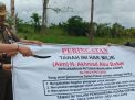 Aparatur Pemerintahan Provinsi Jambi Badan Aset Merusak dan Mencabut Baleho Milik Iskandar Cs