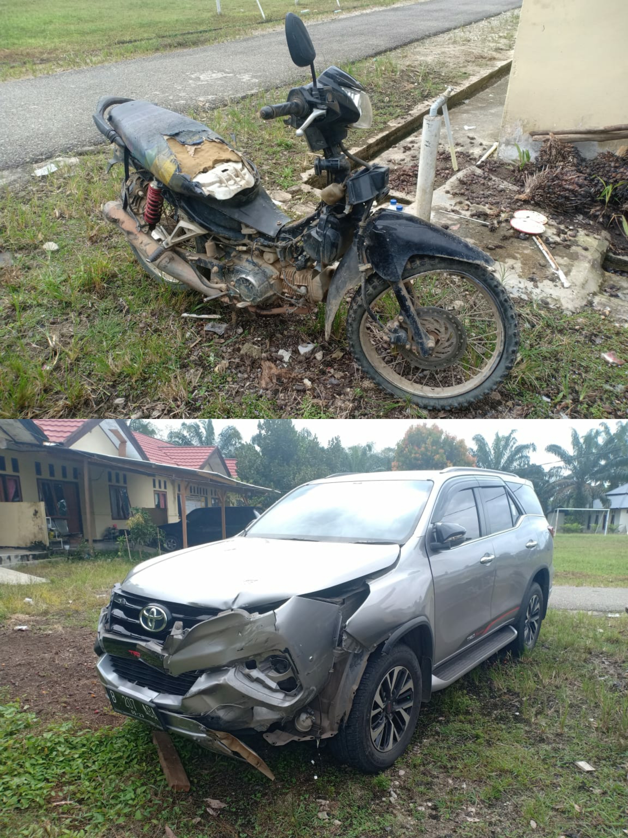 Laka Maut Tewaskan Pengemudi Sepada Motor