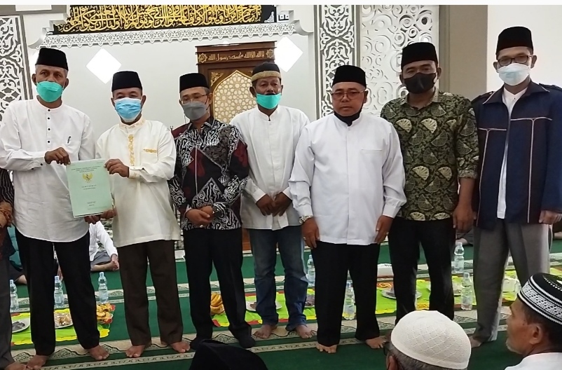 Bupati Merangin Resmikan Masjid Nurul Jannah