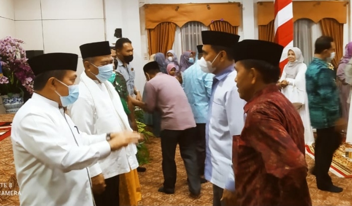 Bupati Aspirasi Halal Bihalal Gubernur diMerangin