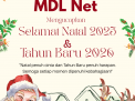 MDL NET MENGUCAPKAN NATAL 2025 DAN TAHUN BARU 2026
