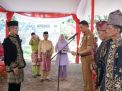 Pj bupati muaro jambi Hadiri Pengukuhan Pemangku adat Desa Mekar Jaya