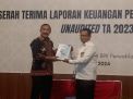Pj. Bupati Asraf Serahkan (LKPD) Unaudited Tahun Anggaran 2023 Kepada BPK RI Perwakilan Jambi