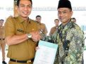 Bupati Batang Hari Mhd Fadhil Arief Mengukuhkan Asosiasi Tenaga Kerja Kontruksi (ASTEKSI)