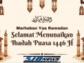 SJBNEWS.CO.ID Mengucapkan Selamat Menunaikan Ibadah Puasa 1446 Hijriah