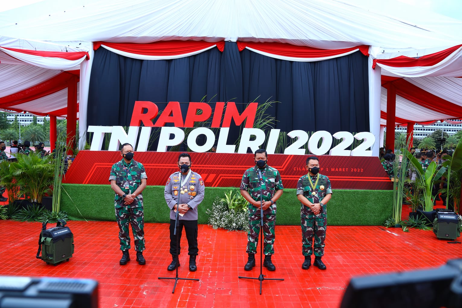 Kapolri Tegaskan Soliditas Dan Sinergitas TNI-Polri Modal Kawal Kebijakan Nasional