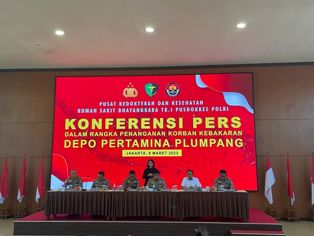 Tim DVI Polri Rampung Identifikasi 15 Jenazah Korban Kebakaran Depo Pertamina