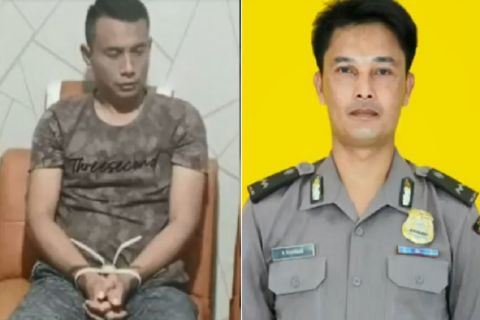 Sakit Hati Lihat Postingan di Group WA, Polisi Tembak Polisi di Lampung