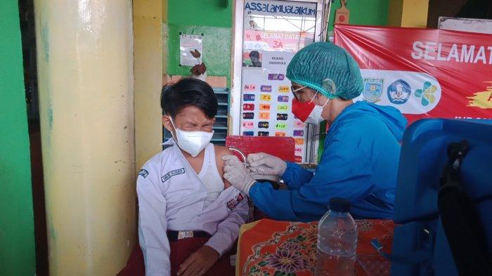 Kota Jambi Mulai Vaksinasi Anak Usia 6-11 tahun, Perdana di SDN 47