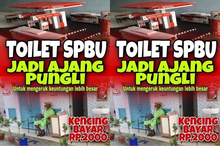 Ramai Soal Toilet di SPBU Jadi Ajang Pungli Kencing Bayar Rp 2.000, Ini Kata Pertamina