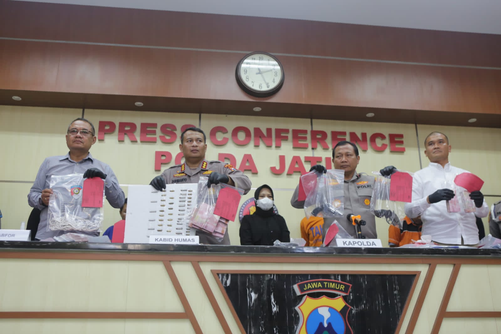 Polisi Tangkap Komplotan Perampok Rumah Dinas Wali Kota Blitar