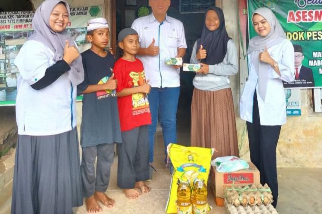 Kebun Rimsa PTPN IV Regional 4 Bantu Sembako Dua Panti Asuhan