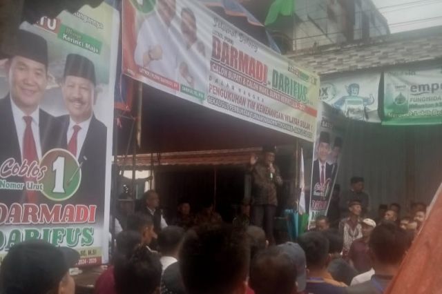 Diduga Ada Oknum Pejabat Sumbang Dana di Acara Pengukuhan Timses Cabup Kerinci DARMADI- DARIFUS Kecamatan Siulak