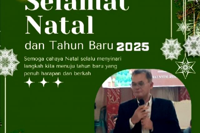 IKLAN SELAMAT NATAL DAN TAHUN BARU 2025 [IR. DAULAT SITORUS]