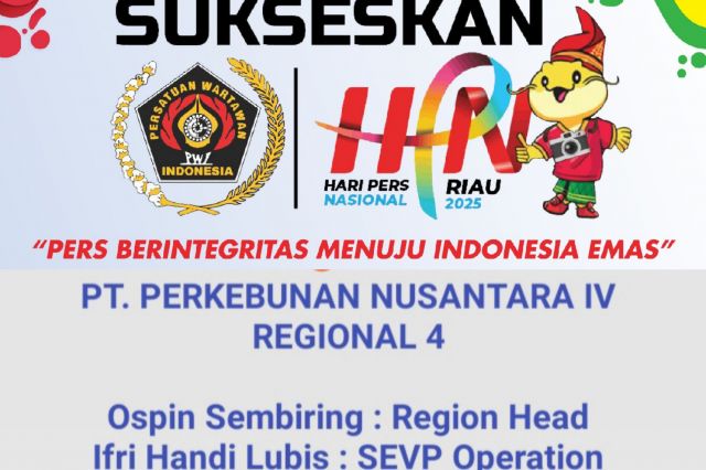 IKLAN HPN OLEH PTPN IV REGIONAL 4