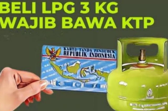 BREAKING NEWS!! Pembeli Gas LPG 3 Kg Wajib Tunjukkan KTP