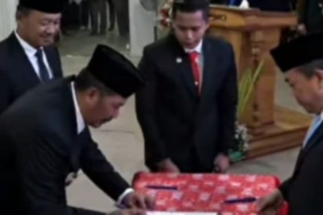 Sertijab Dihadiri Gubernur Jambi, Bupati Kerinci Komitmen Bangun Daerah Berkelanjutan