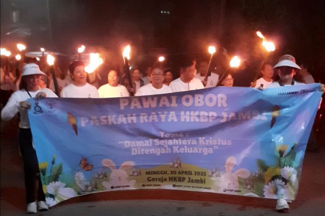 PERAYAAN PASKAH HKBP JAMBI 2025