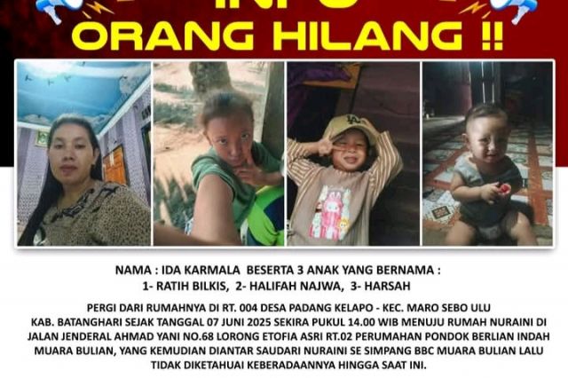 INFORMASI ORANG HILANG