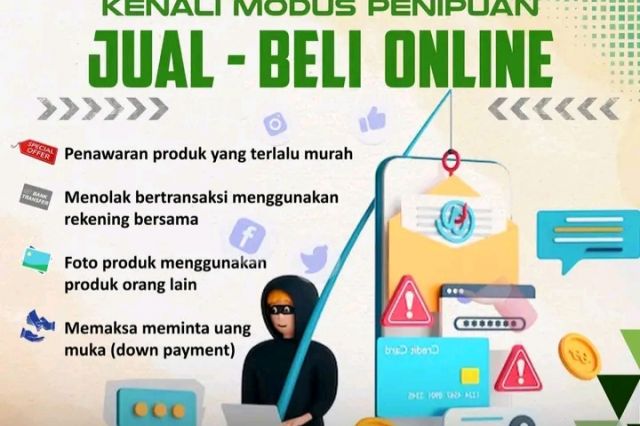 Waspada Modus Penipuan Jual Beli Online