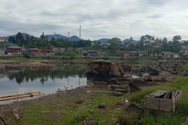 Penumpukan Sedimentasi Salah satu Penyebab terjadinya fenomena Penyusutan Air Danau Kerinci