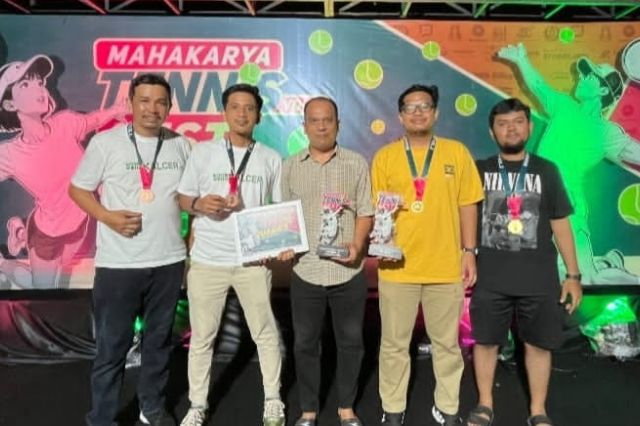 Ganda Newbie PTPN IV Regional IV, Puncaki Turnamen Mahakarya Tenis Fest