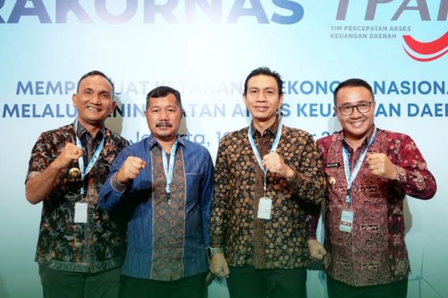 Bupati Fadhil Hadiri Rapat Koordinasi Tim Percepatan Akses Keuangan Daerah di Jakarta