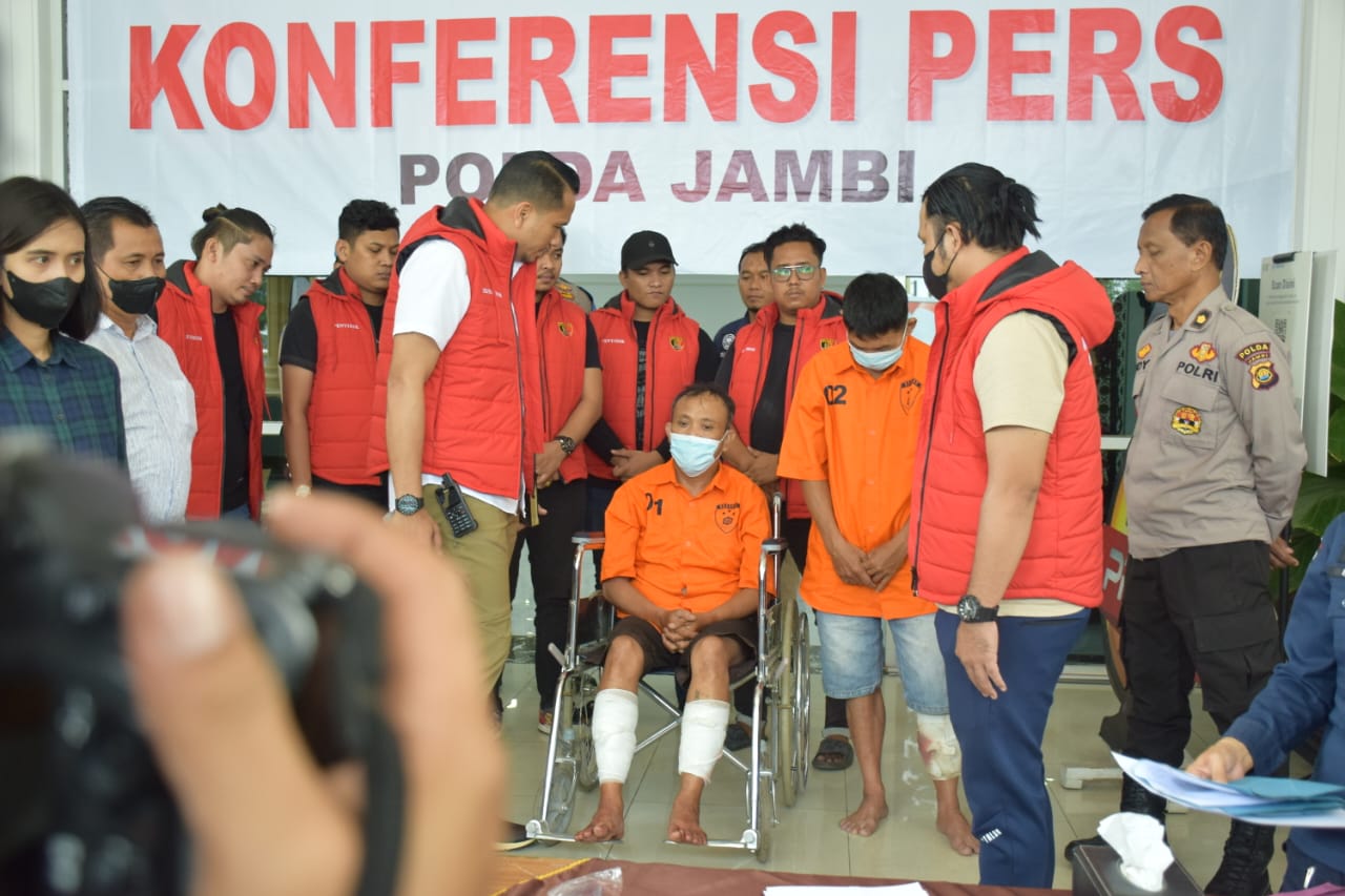 Polda Jambi Ungkap Kasus Pencurian Dengan Pemberatan