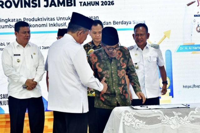Wakil Bupati Batanghari Hadiri Musrembang RKPD Provinsi Jambi Tahun 2025.