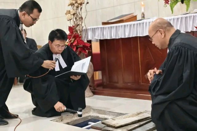 HKBP Simpang Rambutan Rayakan 25 Tahun Perjalanan Iman dan Laksanakan Mameakhon Batu Ojahan