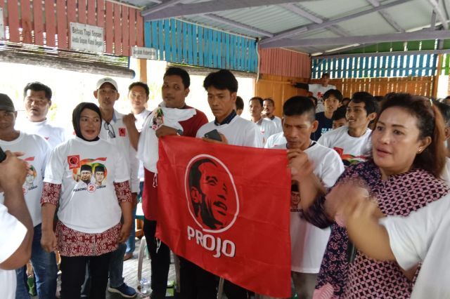 DPC Projo Tanjabar Jambi Bertekad Menangkan Prabowo Gibran Sekali Putaran
