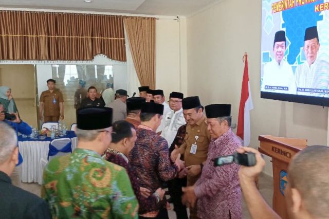 Mewakili Pj Bupati Kerinci, Asisten Administrasi Umum Darifus Membuka Musrenbang RPJPD Kerinci Tahun 2025-2045